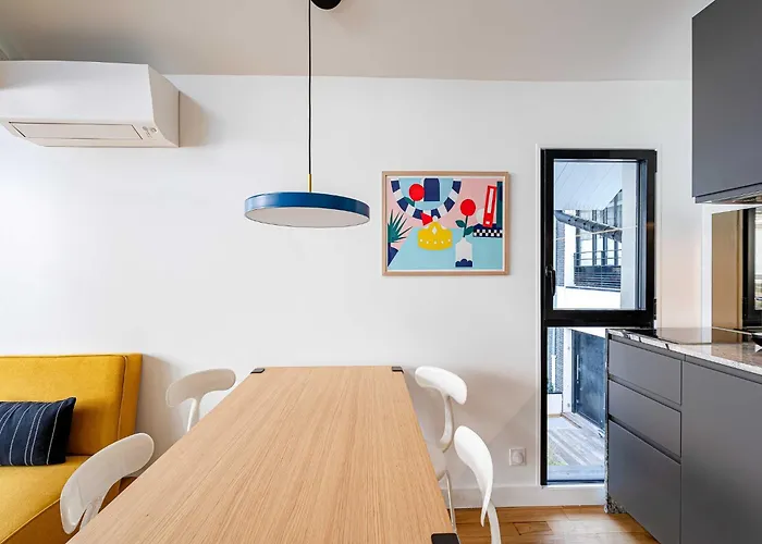 Apartamento Marais Area - Outdoor Patio - A C - 2bdr *