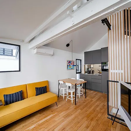 Marais Area - Outdoor Patio - A C - 2bdr *